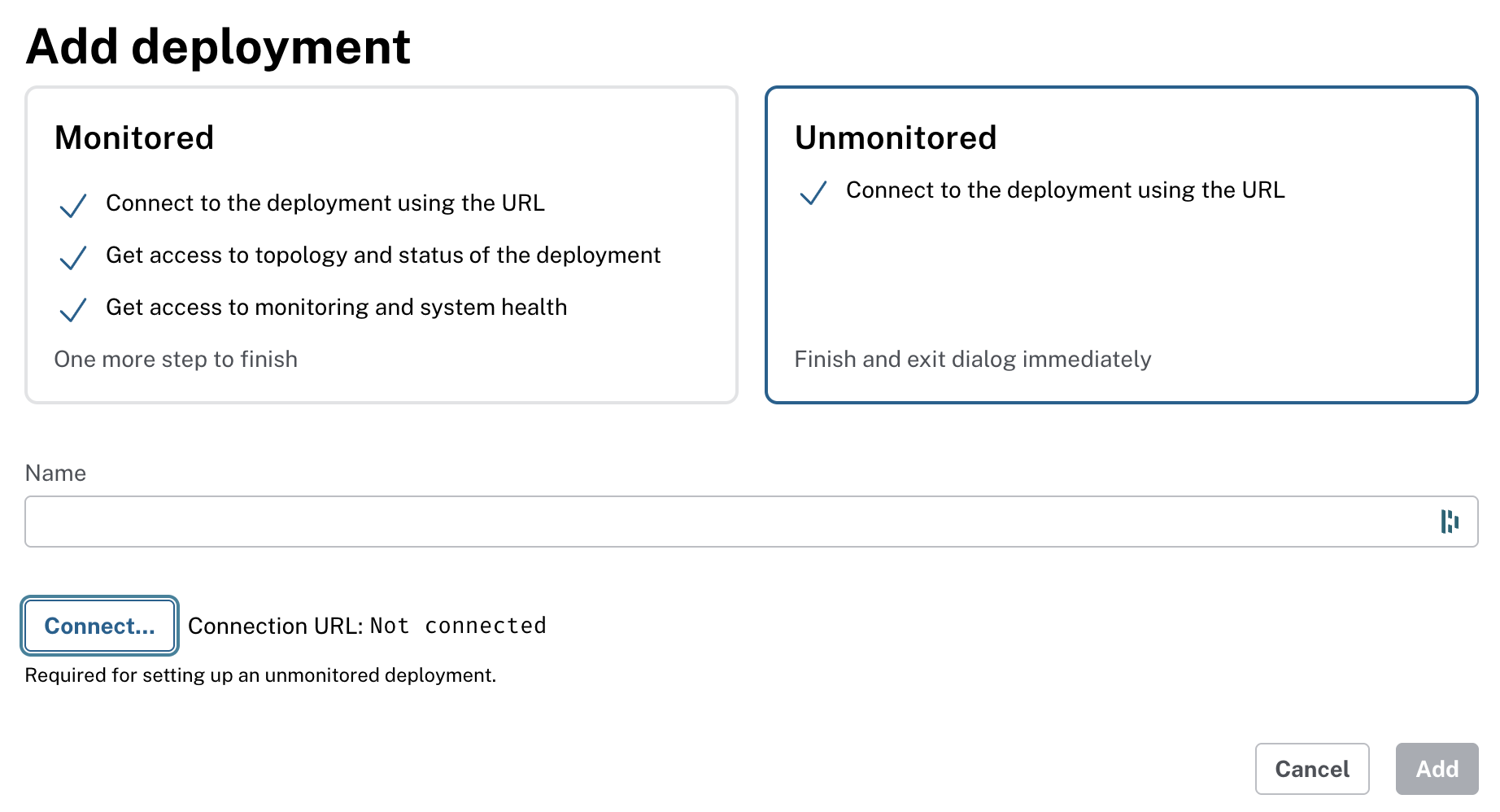 Aura add self-managed deployment