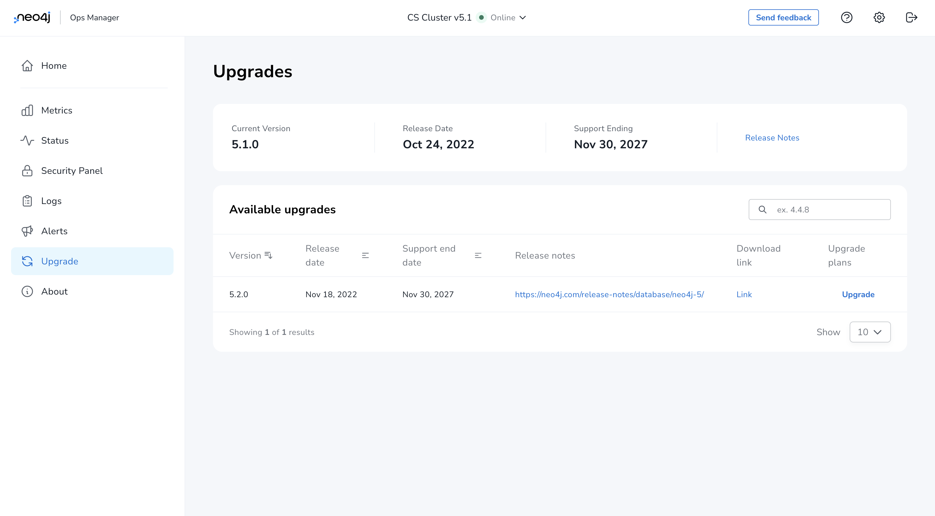 upgrades